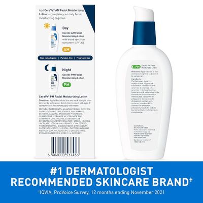 3oz PM Facial Cream Moisturizer Lotion Night Cream Oil Free Ultra Hydrating