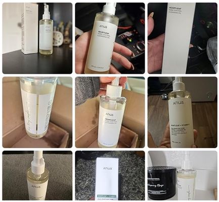 ODM Heartleaf Pore Control Moisturizing Facial Cleanser Oil For Face Makeup Blackhead Remover 6.76 Fl Oz