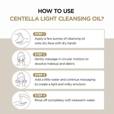 Gentle SKIN1004 Madagascar Centella Light Cleansing Oil 6.76 Fl.Oz 200ml