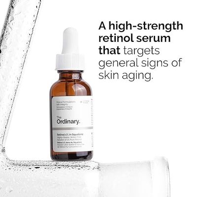 High Strength Face Retinol Serum For Anti Aging Skin Smoothing 4.2oz