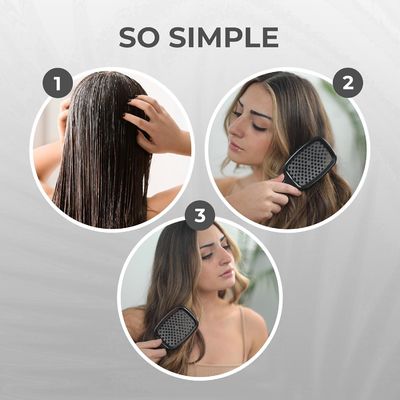 Vented FHI Heat UNbrush Detangling Hair Brush DuoFlex Cherry Blossom Pink OEM
