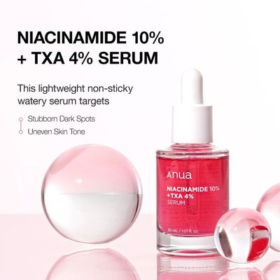 10% Niacinamide+ 4% Tranexamic Acid Hyperpigmentation Serum For Sensitive Skin Dark Spot Correcting 30ml