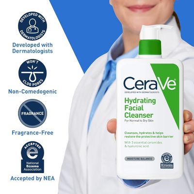 OEM Moisturizing Hydrating Facial Cleanser Face Wash For Dry Sensitive Skin