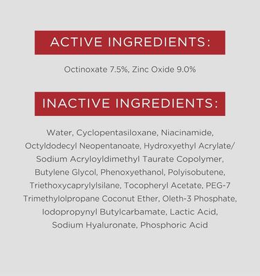 Dermatologist Recommended Face UVA Protection Sunscreen SPF46 Oil Free With Zinc Oxide Waterproof