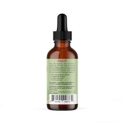 ODM Fruity Scent Rosemary Argan Oil Hair Treatment For Silky Scalp Hair Care