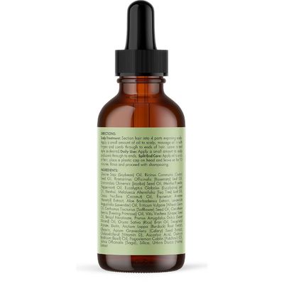 2oz Hair Repair Avocado Coconut Oil Hair Growth Scalp Serum Essentials