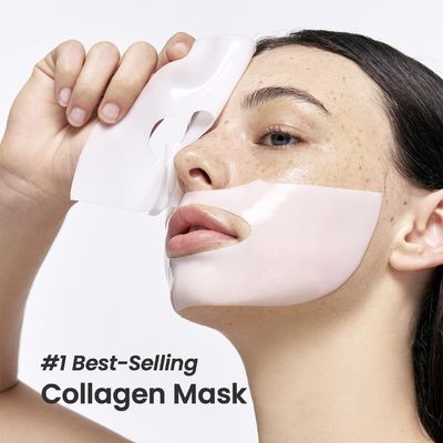 Bio Collagen Real Deep Hydrating Overnight Facial Treatment Mask Sheet Pore Minimizing