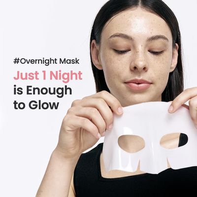 Bio Collagen Real Deep Hydrating Overnight Facial Treatment Mask Sheet Pore Minimizing