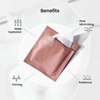 Bio Collagen Real Deep Hydrating Overnight Facial Treatment Mask Sheet Pore Minimizing