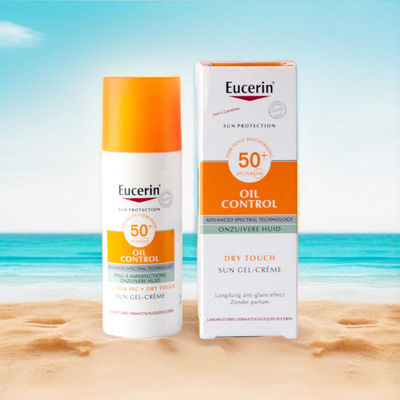 Water Resistant UVA Broad Spectrum Sunscreen SPF 50 Lotion For Skin Whitening