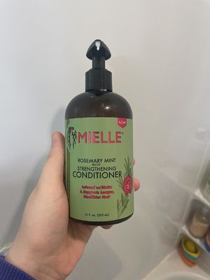 Hair Strengthening Rosemary Mint Conditioner Biotin Shampoo 12oz