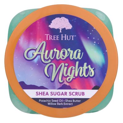 Tree Hut Aurora Nights Sugar Hypoallergenic Body Scrub Exfoliating In Bulk