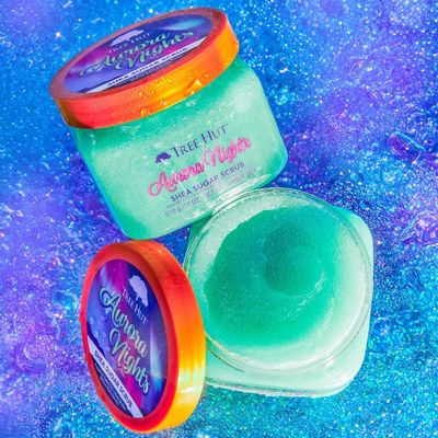 Tree Hut Aurora Nights Sugar Hypoallergenic Body Scrub Exfoliating In Bulk