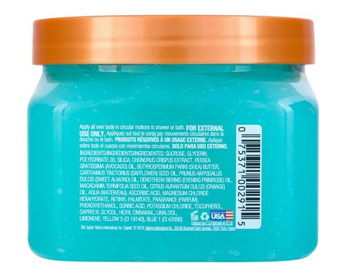 Légune bleue naturelle Shea Hyperpigmentation Exfoliateur de peau d'arbre