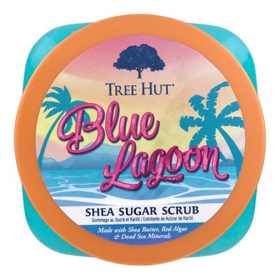 Légune bleue naturelle Shea Hyperpigmentation Exfoliateur de peau d'arbre