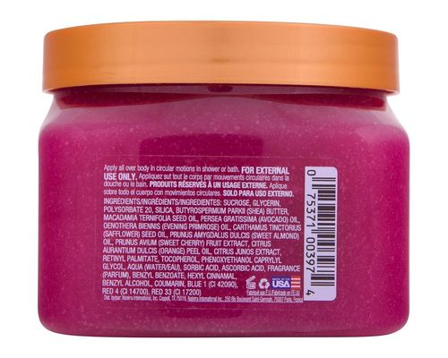 Tree Hut Cherry Rave Shea Sugar Pink Exfoliating Scrub Body Care 18 Fl Oz