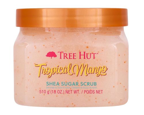 Body Tropical Mango 18oz Sugar Exfoliating Scrub Ultra Hydrating For Skin Brightening