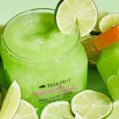 Hypoallergenic Margarita Citron Shea Sugar Whitening Exfoliating Scrub ODM
