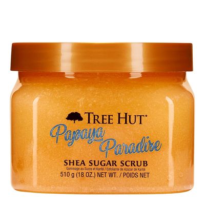 Papaya Paradise Shea Sugar Exfoliating Body Scrub For Brightening Body 18 Oz