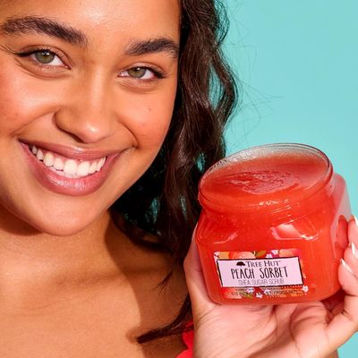 Shea Sugar Tree Hut Peach Sorbet Scrub Smoothing Moisturizing Body