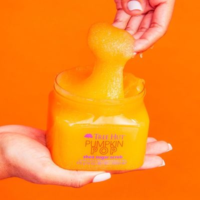 Fragrance Free Pumpkin Pop Shea Sugar Exfoliating Sugar Body Scrub Hydrating