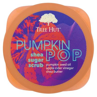 Fragrance Free Pumpkin Pop Shea Sugar Exfoliating Sugar Body Scrub Hydrating