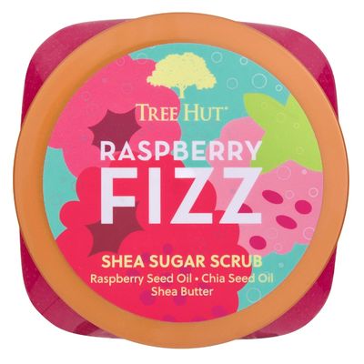 OEM Organic Body Exfoliator For Dry Skin Tree Hut Raspberry Fizz Shea Sugar Scrub