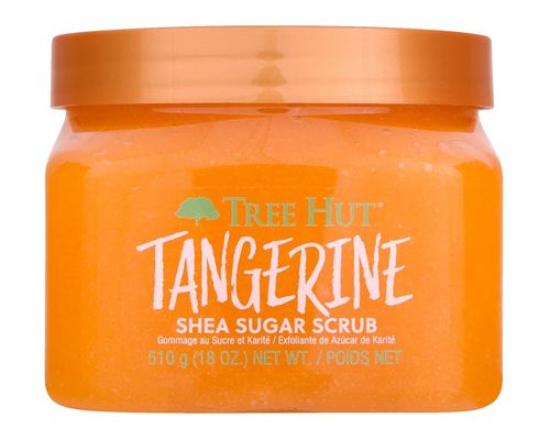 Paraben Free Tree Hut Tangerine Shower Body Scrub Exfoliating For Skin Whitening