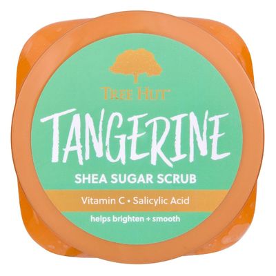 Paraben Free Tree Hut Tangerine Shower Body Scrub Exfoliating For Skin Whitening