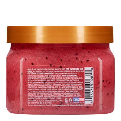 Dry Skin Watermelon Shea Sugar Scrub Natural Body Exfoliator 510g