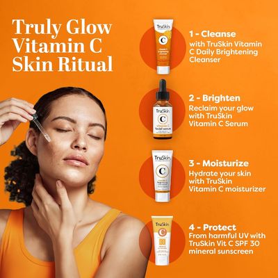 Facial Vitamin C Serum Anti Aging Brightening Pore Cleaner 1Oz OEM