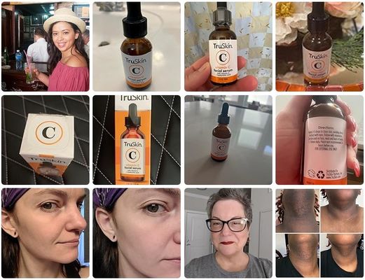 Facial Vitamin C Serum Anti Aging Brightening Pore Cleaner 1Oz OEM