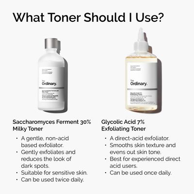 7% Glycolic Acid Exfoliating Toner for Daily Brightening and Smoothing