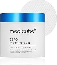 Breakout-Prone Skin Exfoliating Toner Pads Medicube Red Succinic Acid Panthenol Facial Peeling Pads with Niacinamide AHA BHA