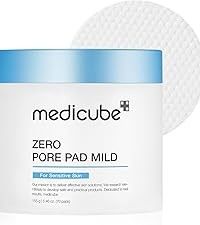 Breakout-Prone Skin Exfoliating Toner Pads Medicube Red Succinic Acid Panthenol Facial Peeling Pads with Niacinamide AHA BHA