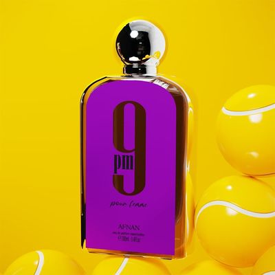 Afnan 9 Pm 3 Piece Set for Men, (3.4 Oz Eau De Parfum Spray + 5.0 Oz Shower Gel + 5.0 Oz Perfume Deodorant)