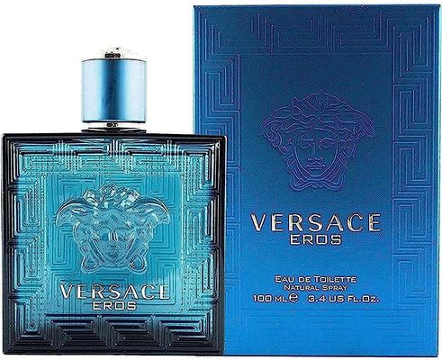 Versace Eros Eau de Toilette Spray for Men 3.4 Fluid Ounce
