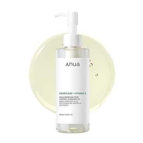 ODM Heartleaf Pore Control Moisturizing Facial Cleanser Oil For Face Makeup Blackhead Remover 6.76 Fl Oz